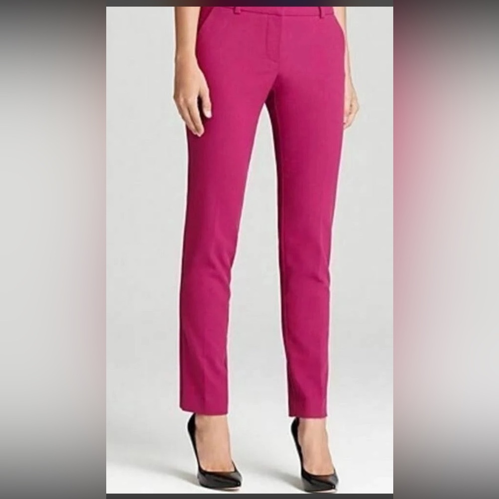 Trina Turk Monie Pink Pants – Size 8, Bright & Chic 🌸 Like New Spring Bright Fun